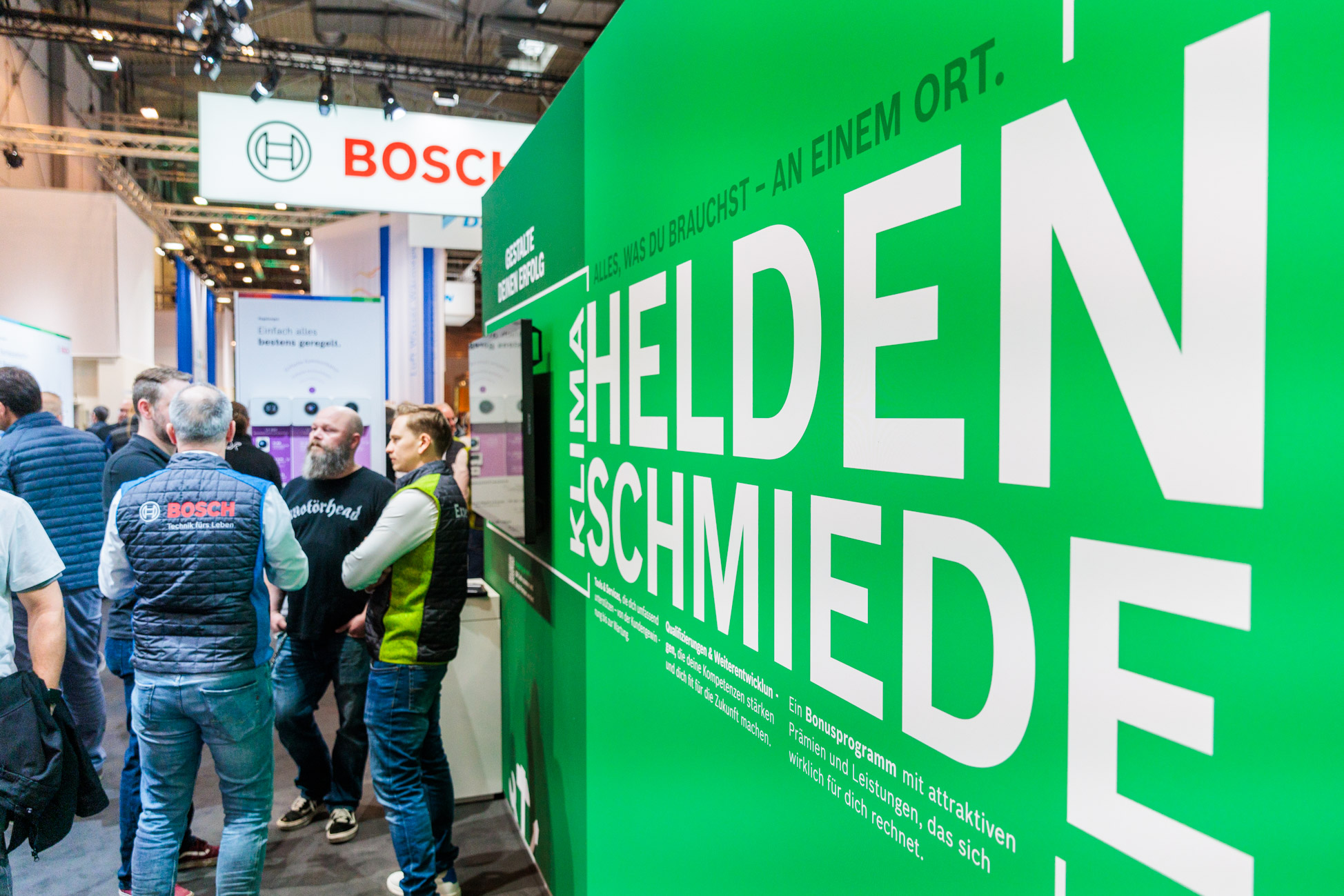 SHK+E ESSEN: Bosch Heldenschmiede